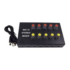 Channel line mixer for - 10-channel,