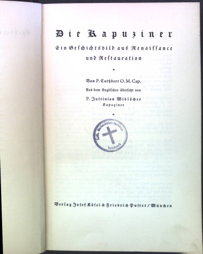 Die kapuziner ein - kapuziner:,