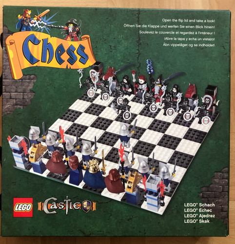 Lego castle chess set - castle,