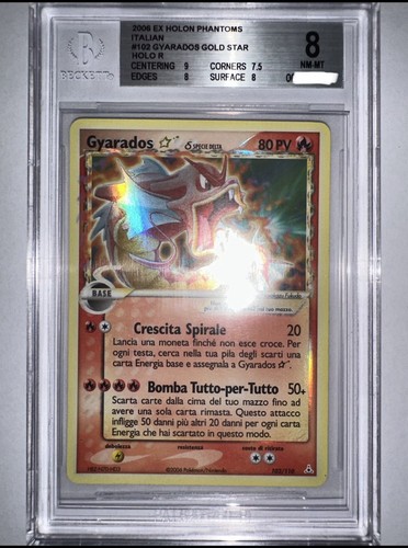 Pokemon karte bgs 8 gyarados - karte,