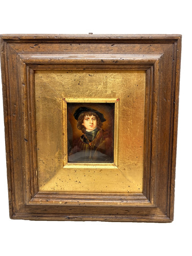 Miniatur portrait rembrandt - miniatur,