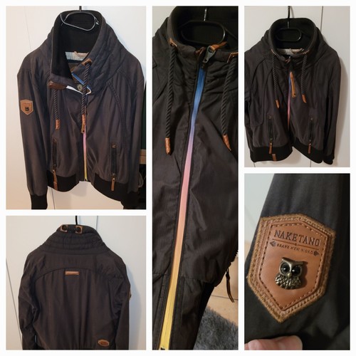 Schwarze naketano jacke - schwarze,