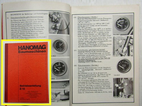Hanomag b16 schaufellader - hanomag,