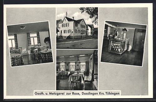 Ansichtskarte dusslingen - ansichtskarte,
