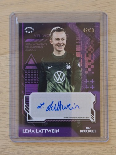 Topps knockout uwcl 2025 - knockout,