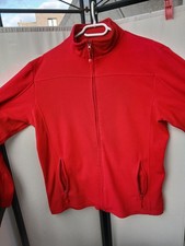 Fleece jacke pulli - fleece, rot
