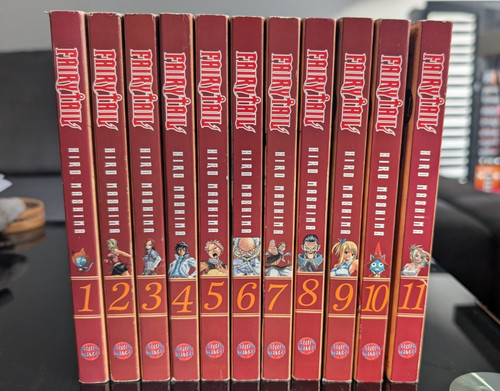 Fairy tail manga bänder - bänder, 1-11