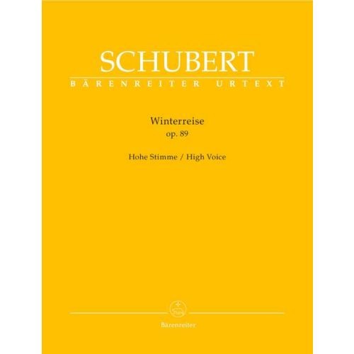 Schubert winterreise 89 - op.,
