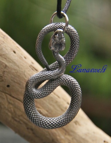 Snake schlangen amulett aus - -,