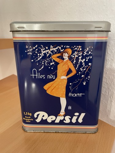 Blechdose persil alt - blechdose, persil,