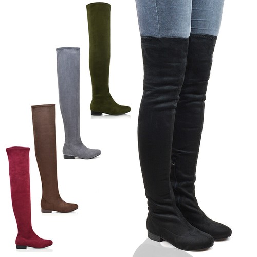 Overknee damenstiefel damen - overknee-damenstiefel,