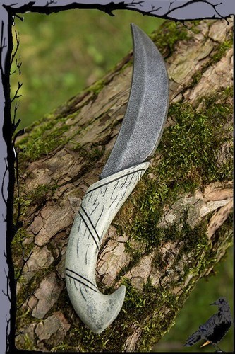 Larp waffe wurfwaffe elfen - -,