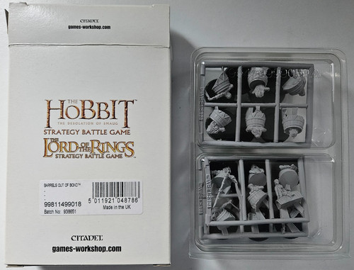 Hobbit barrels out - barrels,