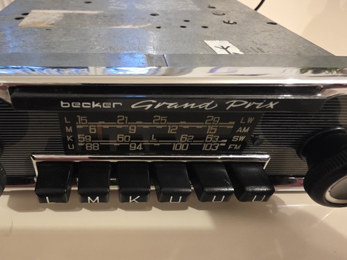 Becker grand prix - becker, autoradio