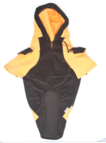 Hundehoodie hundemantel cord - hundehoodie,
