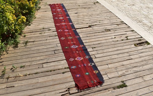 Türkischer teppich x10 - teppich, 1'x10'