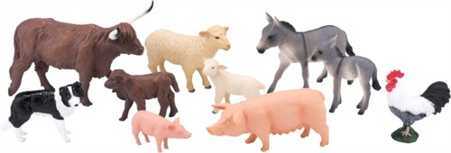 First farmyard set 10pc - first,