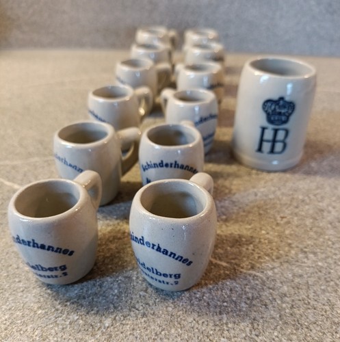 Schnapskrüge klein aus - 12,