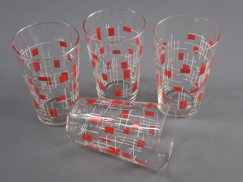 4er set gläser ddr - ddr, 70er