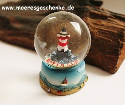 Maritime deko schneekugel - maritime,