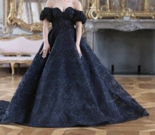 Brautkleid schwarz