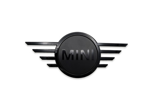 Mini emblem schwarz - emblem,