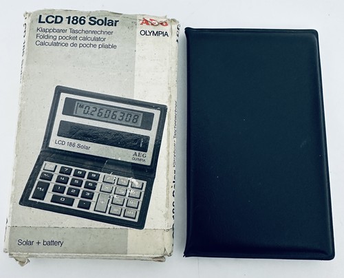 Vintage aeg olympia lcd 186 - vintage,
