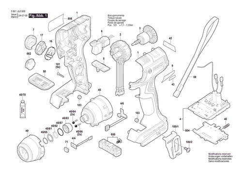 Bosch gdr 18v 220 - bosch, original