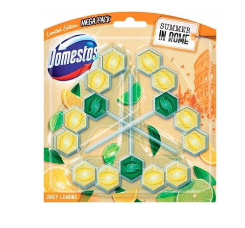 10x domestos - 30,63€/kg-,