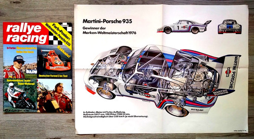 Rallye racing 1976 porsche - racing, 11/1976