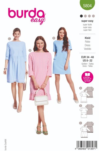Burda style 5805 - style, kleid