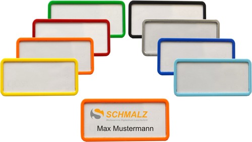 Stk kunststoff namensschild - stk.,