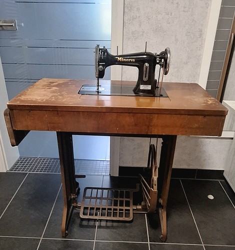 Minerva nähmaschine typ m16e - minerva,