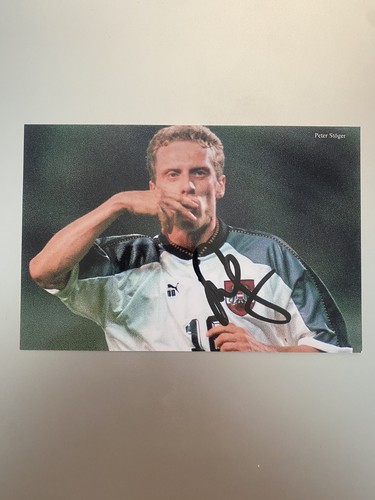 Peter stöger autogramm - peter,