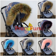 Kinderwagen fellhaube besatz - fellhaube,