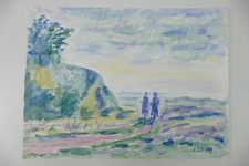 Wilhelm klußmann aquarell - wilhelm,