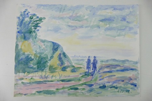 Wilhelm klußmann aquarell - wilhelm,
