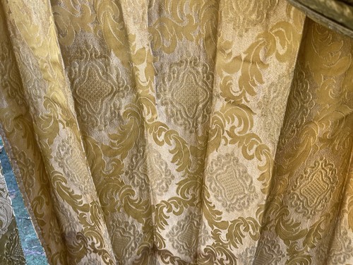 Paar vintage gold brokat - gold,