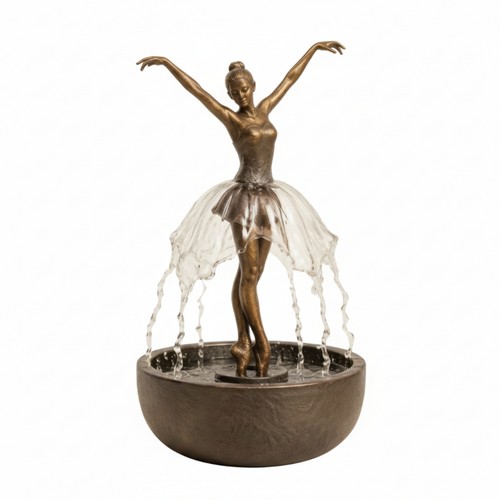 Tischbrunnen mit ballerina - tischbrunnen,