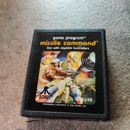 Atari 2600 missile command - 2600,