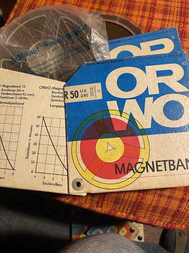 Orwo magnetband typ 50 - 2x,