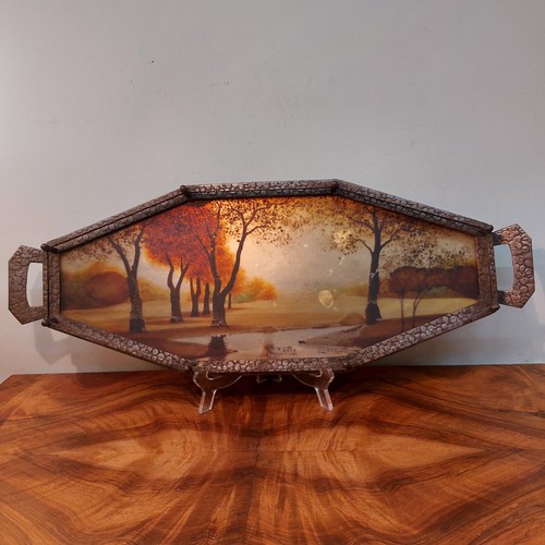Art deco serviertablett - art,