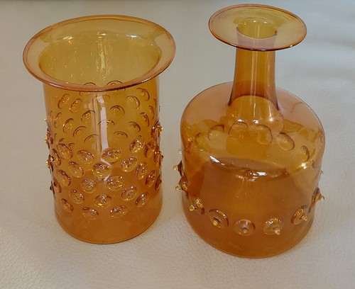 Vase lauscha glas ddr - lauscha,
