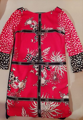 Roberto cavalli kleid rot mit - roberto,