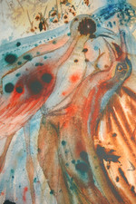 Salvador dali lithographie - salvador,