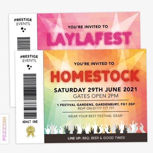 Personalisierte musik festival - personalisierte,