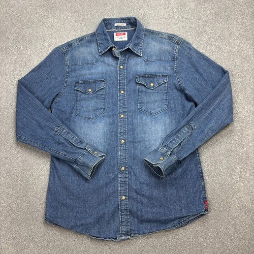 Wrangler jeanshemd erwachsene - jeanshemd,