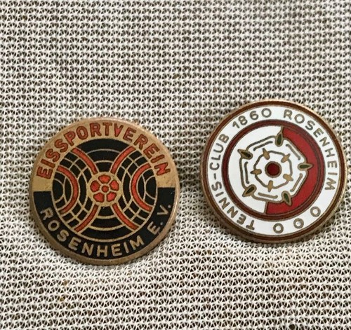Zwei eishockey pin - ,