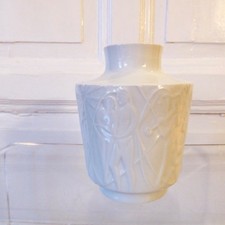 Relief porzellan vase - relief,