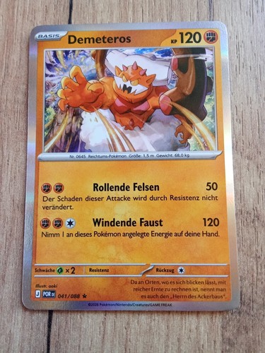 Pokemon holo karte demeteros - holo,